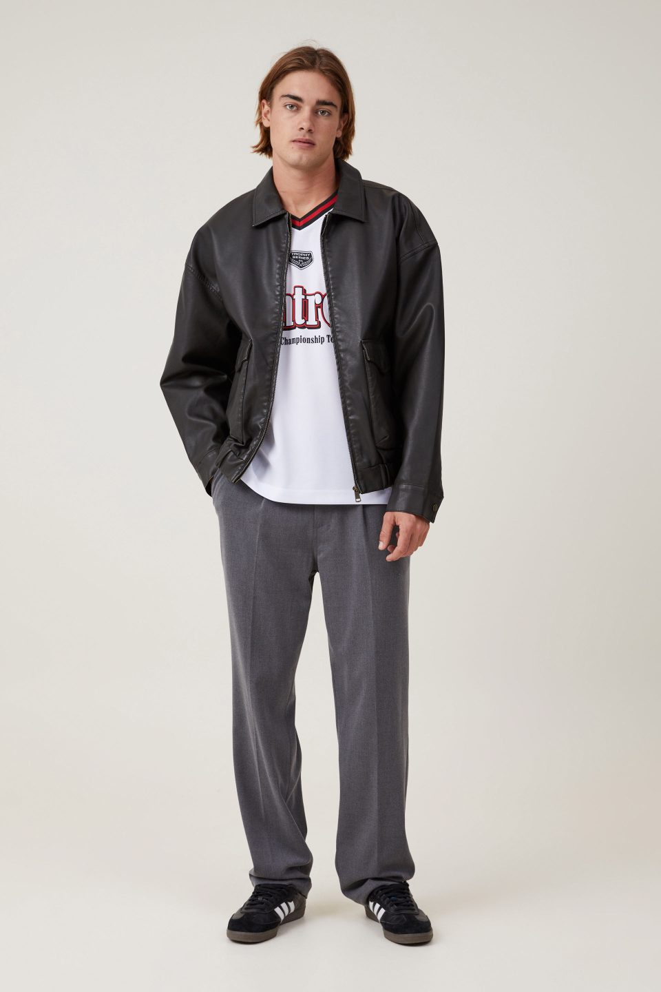 Relaxed Pleated Pant