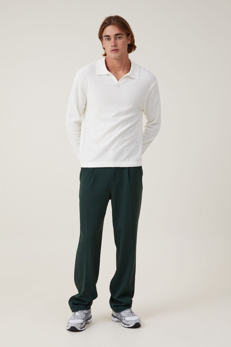 Relaxed Pleated Pant