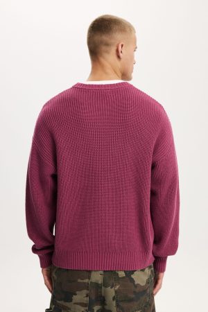 Box Fit Crew Knit