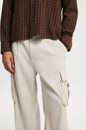 Baggy Pleat Cargo Pant
