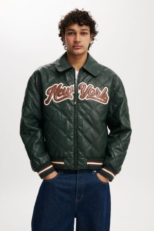 Applique Bomber Jacket