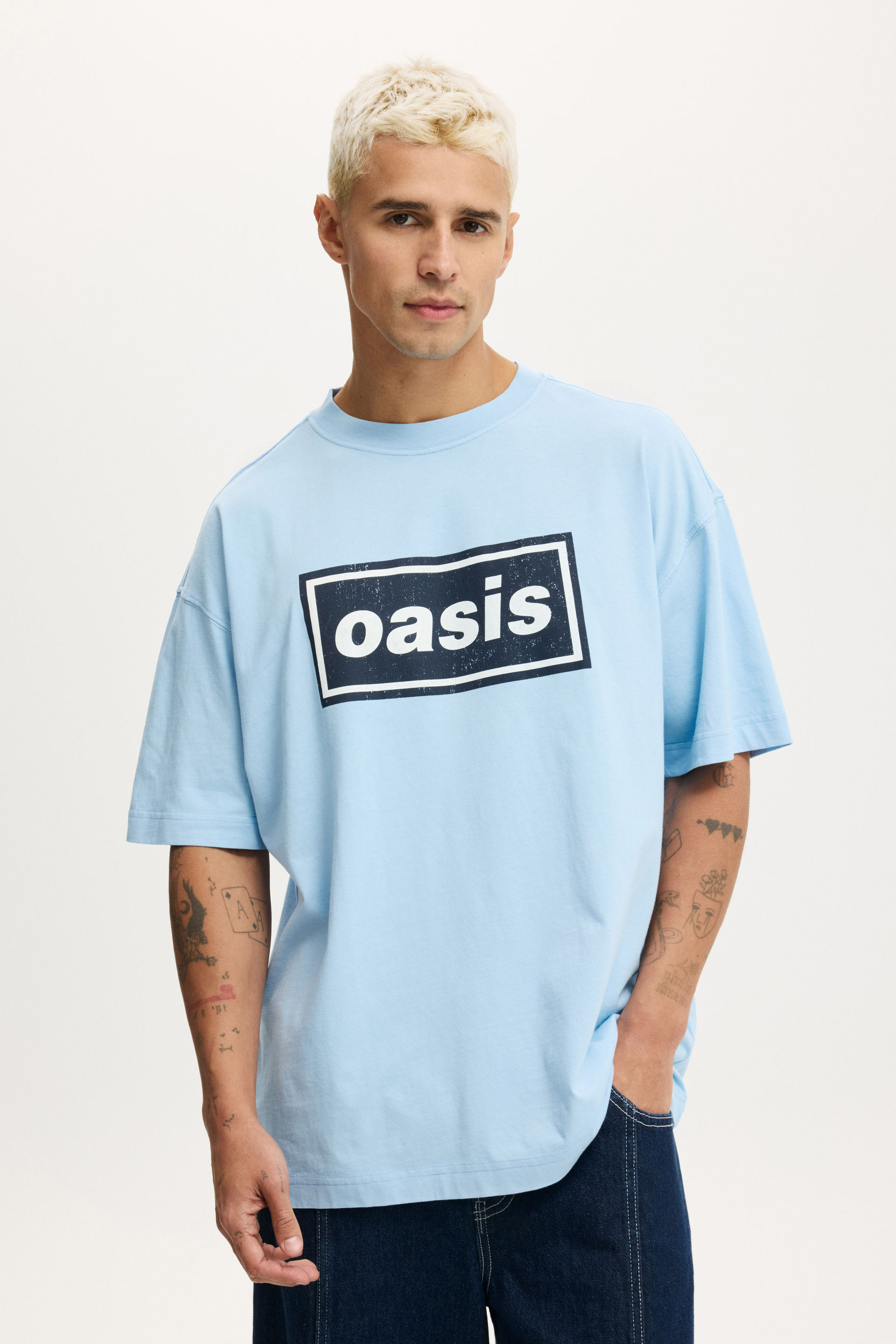Oasis Premium Box Fit Music T-Shirt
