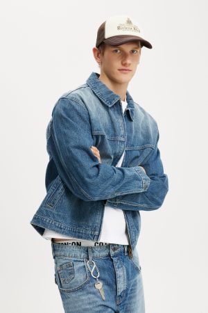 Cropped Denim Jacket