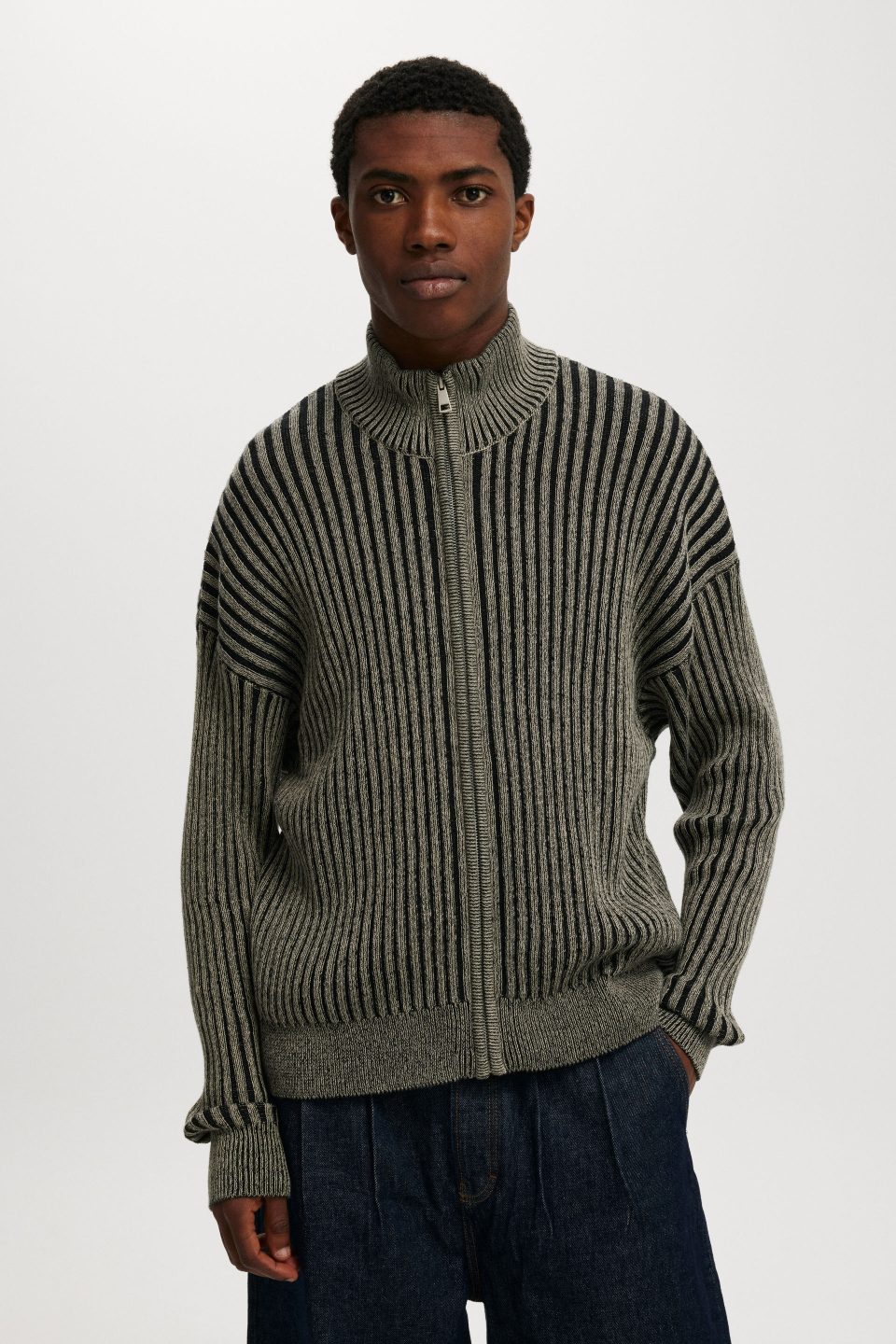 Zip Through Knit