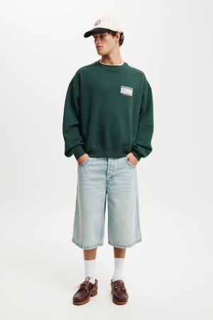 Tylah Saunders Box Fit Crew Sweater