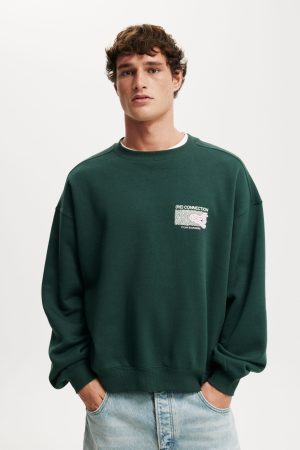 Tylah Saunders Box Fit Crew Sweater