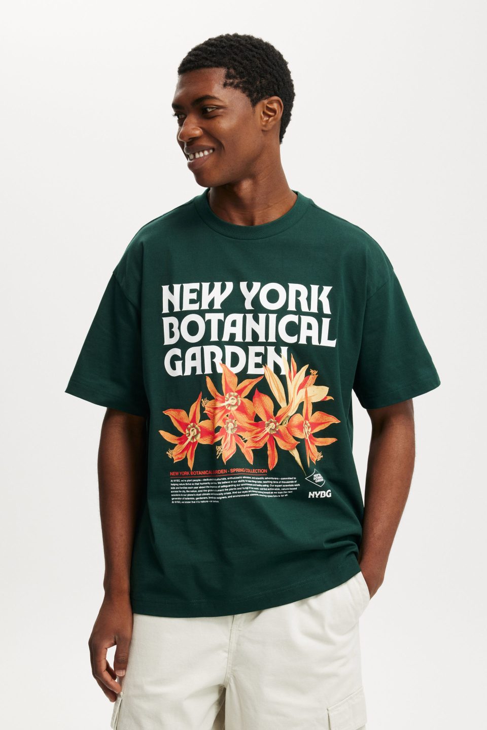 New York Botanical Garden Box Fit T-Shirt