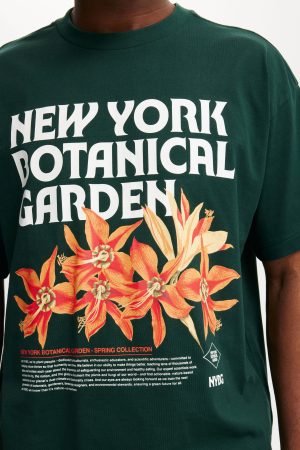 New York Botanical Garden Box Fit T-Shirt