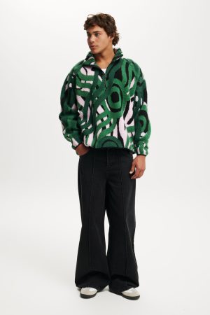 Tylah Saunders Teddy 1/2 Zip Fleece