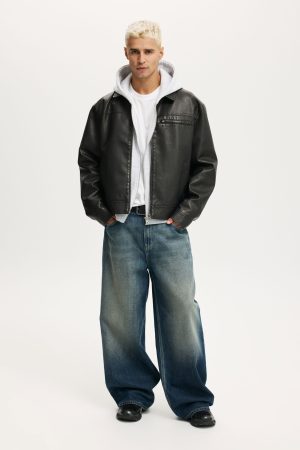 Cropped Zip Up Hoodie