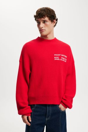 Relaxed Crew Knit