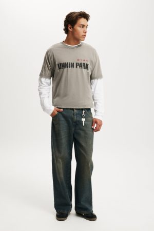 Linkin Park Cropped Fit Music T-Shirt