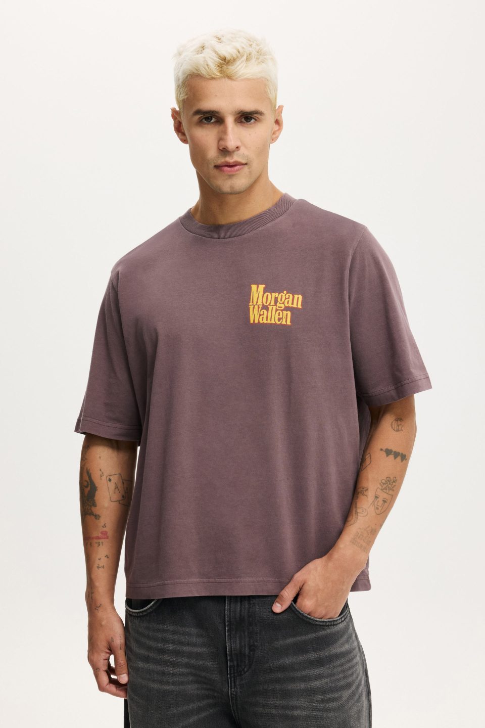Morgan Wallen Cropped Fit Music T-Shirt
