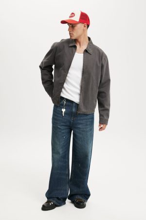 Cropped Harrington Jacket