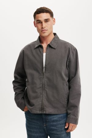 Cropped Harrington Jacket