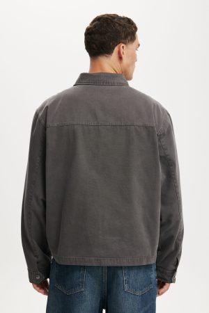 Cropped Harrington Jacket