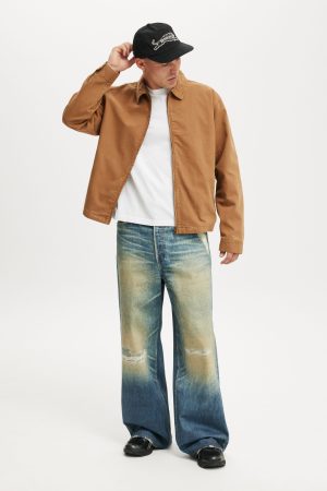 Cropped Harrington Jacket