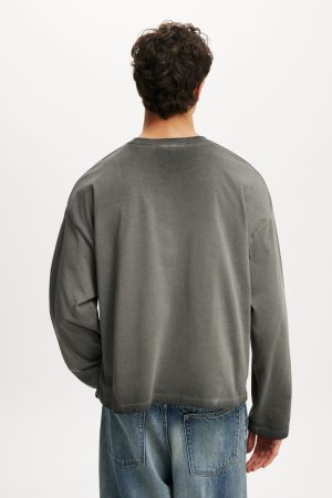 Relaxed Fit Y2k Long Sleeve