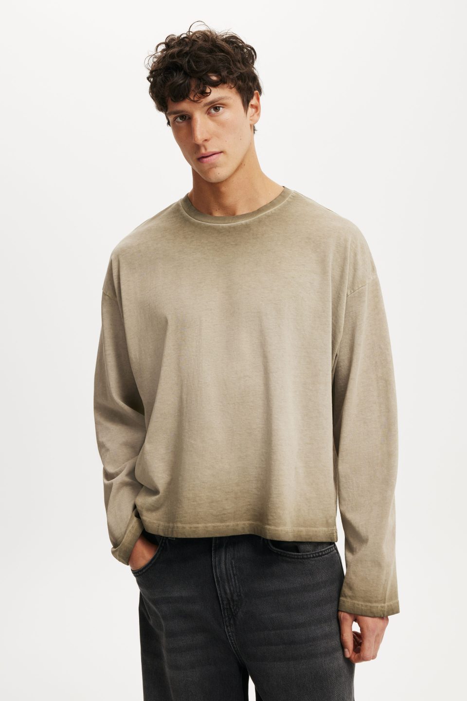 Relaxed Fit Y2k Long Sleeve