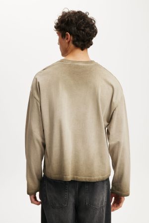Relaxed Fit Y2k Long Sleeve