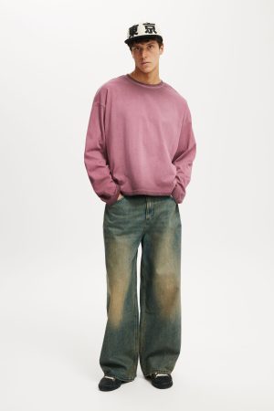 Relaxed Fit Y2k Long Sleeve
