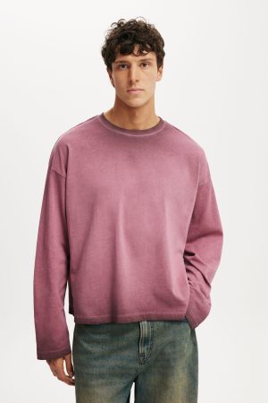 Relaxed Fit Y2k Long Sleeve