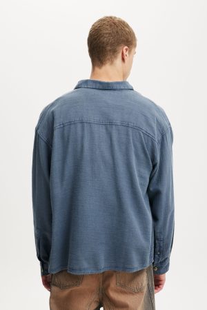 Washed Long Sleeve Shirt