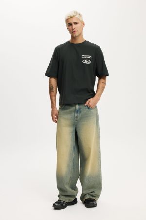 Cropped Fit Honda X Jt Racing T-Shirt