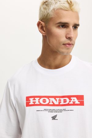 Cropped Fit Honda X Jt Racing T-Shirt