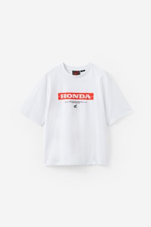 Cropped Fit Honda X Jt Racing T-Shirt