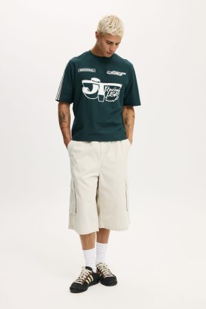 Cropped Fit Honda X Jt Racing T-Shirt