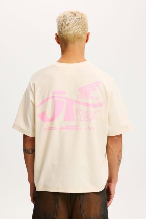 Cropped Fit Honda X Jt Racing T-Shirt