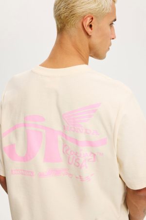 Cropped Fit Honda X Jt Racing T-Shirt