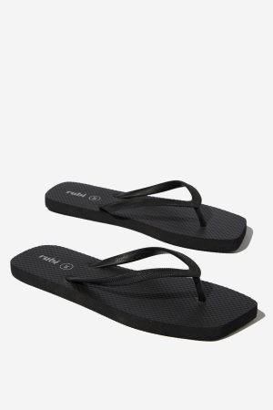 The Rubi Square Toe Flip Flop