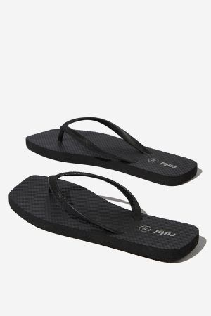 The Rubi Square Toe Flip Flop