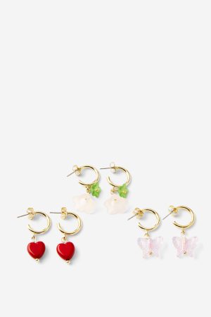 3Pk Mid Earring