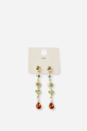 Mid Charm Earring