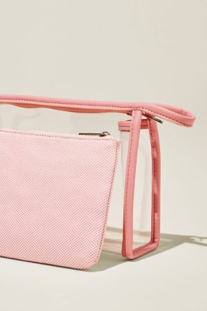 Holiday Clear Cosmetic Case