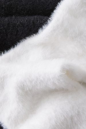 Fluffy Crew Sock 2Pk