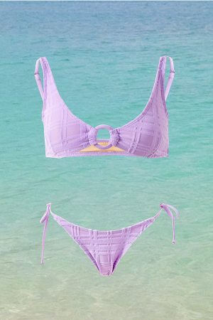 Fixed Tie Side Brazilian Bikini Bottom