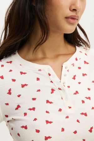 Sleep Recovery Henley Long Sleeve