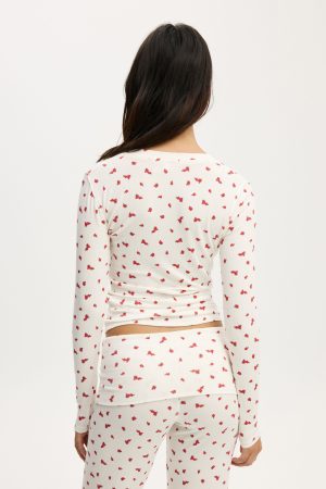 Sleep Recovery Henley Long Sleeve