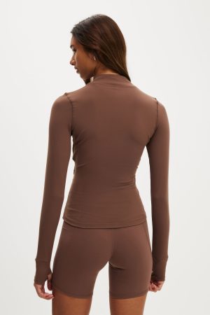 Active Core Zip Through Long Sleeve