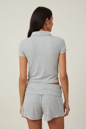 Sleep Recovery Polo Top