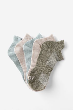 Body 5Pk Ankle Sport Sock