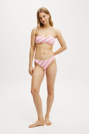 Curved Bandeau Bikini Top