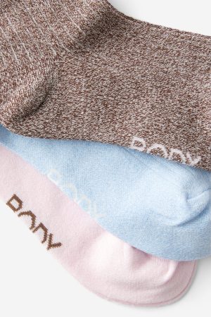 Body Mid Crew Socks 3Pk
