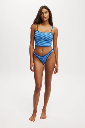 Cropped Tankini Swim Top