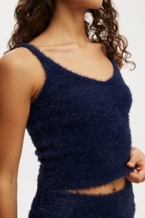 Fluffy Knitted Cami
