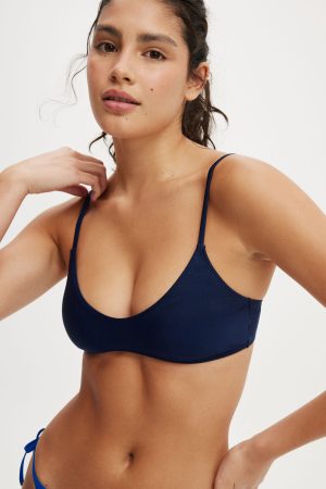 Super Scoop Bikini Top